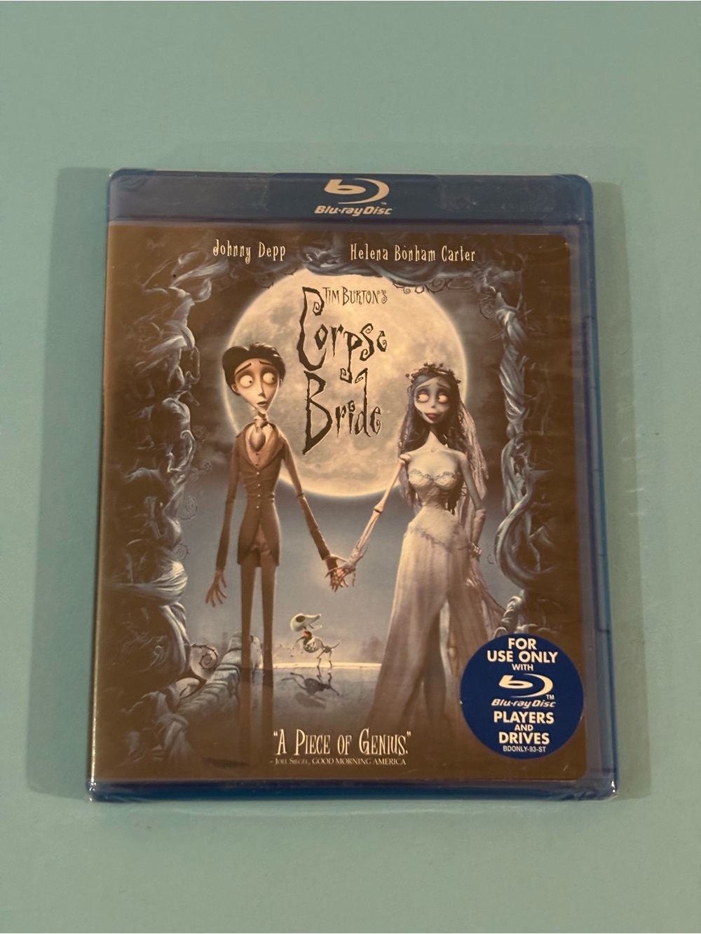 Jim Burton's Corpse Bride for Blu-ray- New and Sealed